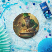 Leprechaun Papieren Bordje (Feest)