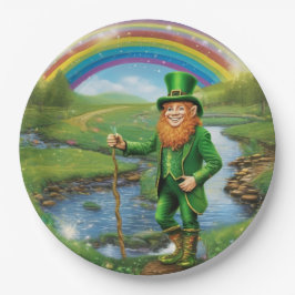 Leprechaun Papieren Bordje