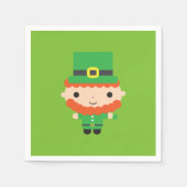 Leprechaun papieren servetten (Voorkant)