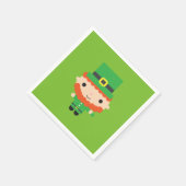 Leprechaun papieren servetten (Hoek)