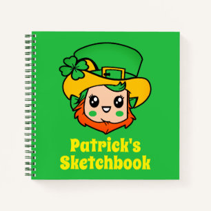 Leprechaun Persoonlijk Kind Notitieboek