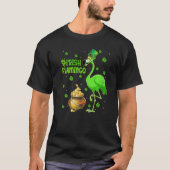 Leprechaun Pet Irish Flamingo St Patrick's Day T-shirt (Voorkant)