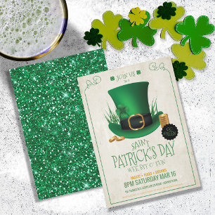 Leprechaun Pet St. Patrick's Day Party ID636 Kaart