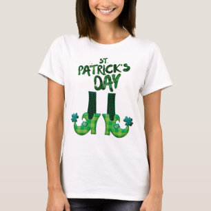 Leprechaun Schoenen St Patrick's Day T-Shirt