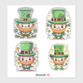 Leprechaun set autocollant ! (Feuille)