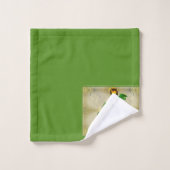 Leprechaun Shamrock "Happy St. Patrick's" Bad Handdoek (Wasdoekje)