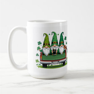 Leprechaun Shamrock Ierse muziek Koffiemok