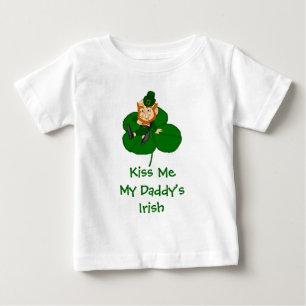 Leprechaun Shamrock - Kus me Mijn papa's Iers