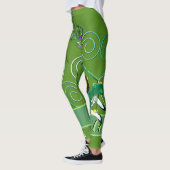 Leprechaun Shamrock Leggings (Gauche)