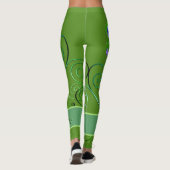 Leprechaun Shamrock Leggings (Dos)