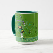 Leprechaun Shamrock Mug (Devant gauche)