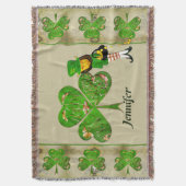 Leprechaun Shamrocks lancer la couverture (devant Vertical)