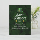 Leprechaun St.Patrick's Day Party Invitation (Debout devant)