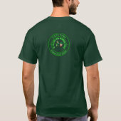 Leprechaun St Patricks Day T-shirt (Achterkant)
