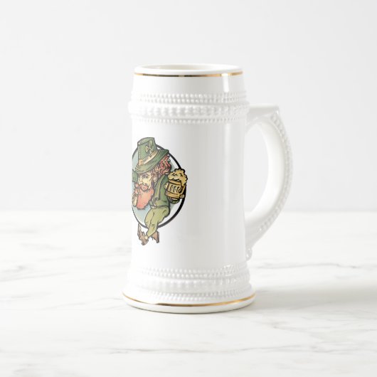 Leprechaun Stein Bierpul (Voorkant rechts)