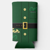 Leprechaun Suit St Patricks Day 12oz Slim (Achterkant)