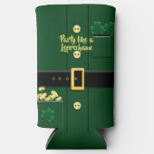 Leprechaun Suit St Patricks Day 12oz Slim (Voorkant)