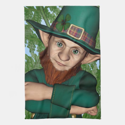 Leprechaun Theedoek (Verticaal)