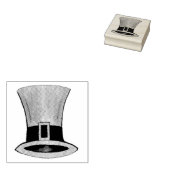 Leprechaun Top Hat Happy Saint Patrick's Day Rubberstempel (Gestempeld)