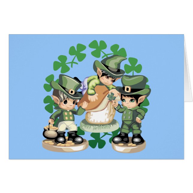 Leprechaun Trio (Voorkant Horizontaal)