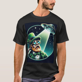 Leprechaun ufo t-shirt
