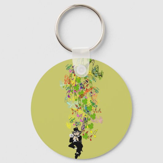 LeprechaunBlackPants Sleutelhanger (Voorkant)