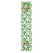 Leprechauns & Shamrocks St Patricks Day Korte Tafelloper (Voorkant)