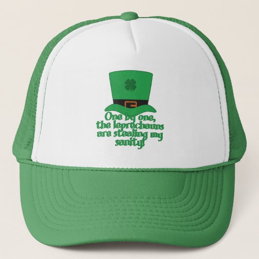 Leprechauns Stealing Sanity petten (Voorkant)