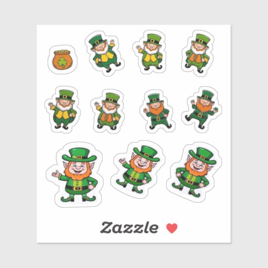 Leprechauns Sticker (Vel)