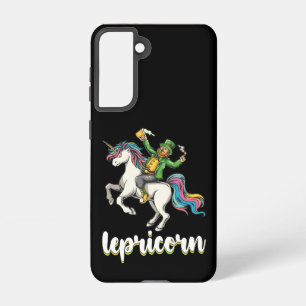 Lepricorn Leprechaun Eenhoorn St Patrick's Day Samsung Galaxy Hoesje