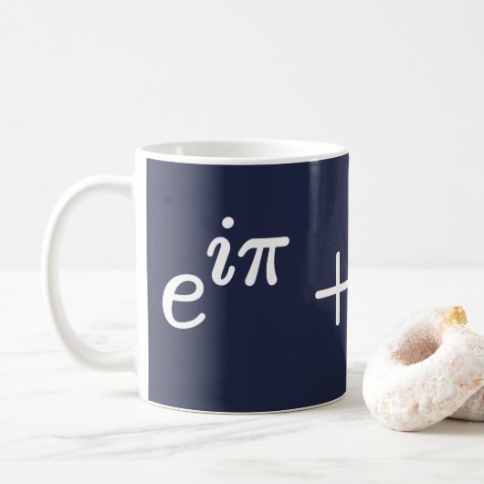 L'équation d'identité d'Euler Science Tasse Mathém (Avec donut)