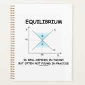 L'Équilibre Est Souvent Bien Défini En Théorie. (Devant)