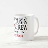 L'équipage des enfants Cousin Noël Père Noël Mug (Devant droit)