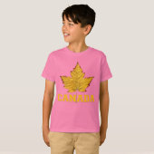 L'équipe canadienne de t-shirt Enfants Bio Canada (Devant entier)