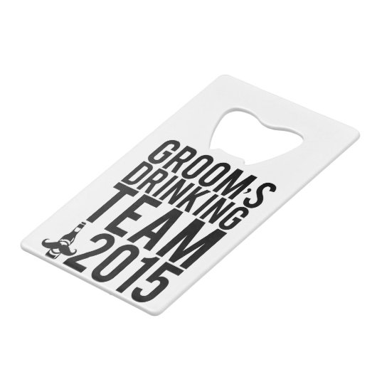 L'équipe de boisson de Groom 2015 (Dos Angle)