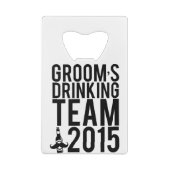 L'équipe de boisson de Groom 2015 (Dos)