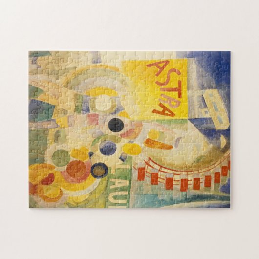 L'Équipe de Cardiff | Robert Delaunay Legpuzzel (Horizontaal)