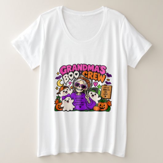 L'équipe de fantômes de grand-mère pour un Hallowe (Design devant)