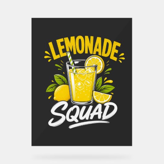 L'équipe de limonade Graphiques Citron Frais d'Été (Recto)