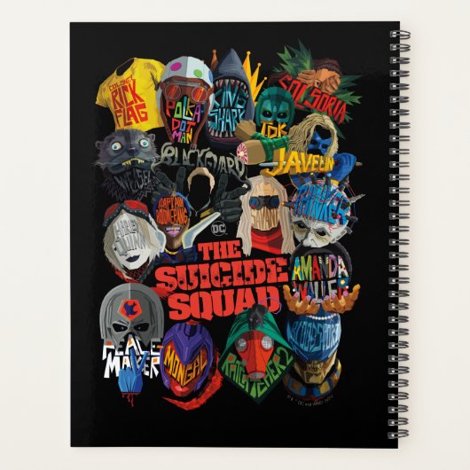 L'équipe du suicide | Avatars stylisés (Dos)