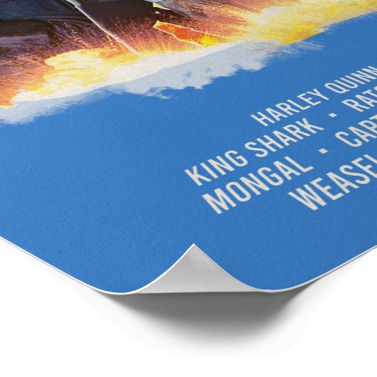 L'équipe du suicide | Poster de cinéma de style ré (Coin)