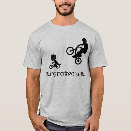 L'équitation de BMX Partners le T-shirt de papa (Devant)