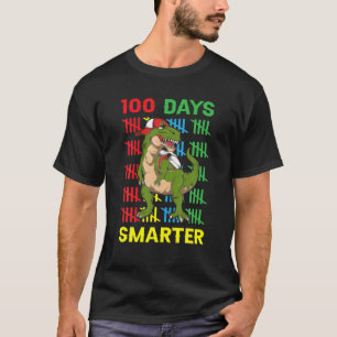 Leraar 100 dagen slimmer schoolkind cadeaus jongen t-shirt