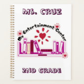 Leraar 2e klas op maat planner (Voorkant)