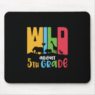Leraar 5e klas Wild dier over 5e klas Muismat