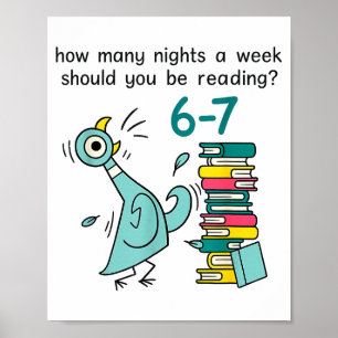 Leraar 67 Hoeveel Avonden Per Week Moet Je Lezen Poster