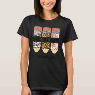 Leraar 9e klas Terug naar school Liefde onderwijze T-shirt