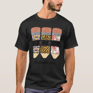 Leraar 9e klas Terug naar school Liefde onderwijze T-shirt