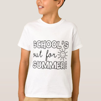 Leraar aan het einde van het jaar school is uit vo t-shirt
