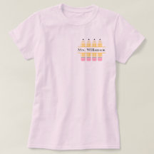 Leraar Aangepaste naam Geel Potlood